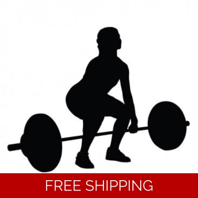 Weightlifting weightlifter fitness Die Cut Vinyl Decal sticker